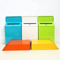 1Pcs Modern Mailbox Comment Letter Deposit Suggestion Drop Box Secured Payments Key Paperwork Secure Postbox Decor G. 