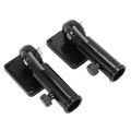 2 in 1 Multifunctional Adjustable Flagpole Bracket Heavy Duty Aluminum All Weather Flag Holder Wind Resistant. 