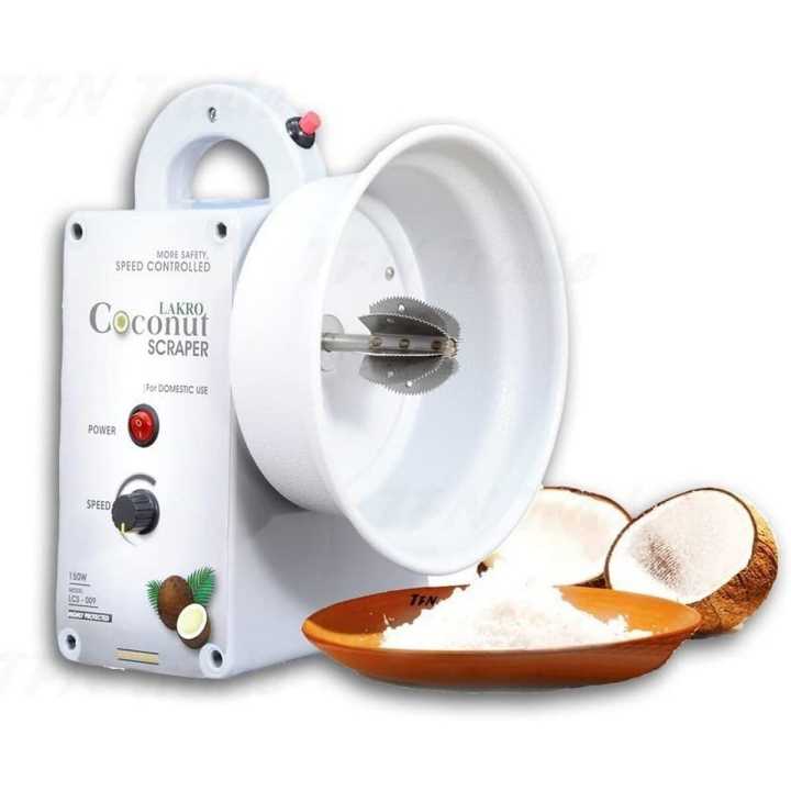 Regnis Lakro (Sri Lanka) Electric Coconut Grater Scraper Shredder -1 year warranty