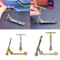 Mini Scooter Two Wheel Scooter Children's Educational Toys Finger Scooter Bike Fingerboard Skateboard Mini Simulation Car Toy. 