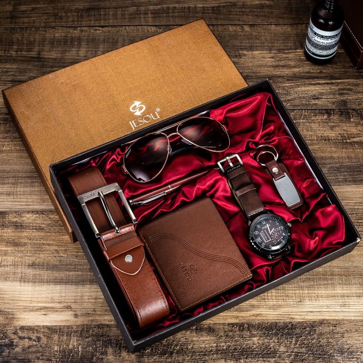 New%20Mens%20Gifts%20Set%20With%20Quartz%20Watch,%20Sunglasses,%20Wallet,%20Belt,%20Pen,%20Keychain%20Festival%20Birthday%20Business%20Present%20Sets%20-%20Image%204