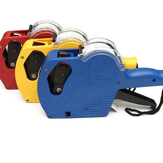 5500EOS Price Labeller Handheld Price Labeller Price Tag Machine Label Maker Two Line Printing with 6-8 Digits Price Gun