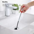 Drain Cleaner Sticks Metal Wire Clog Remover Cleaning Tools Sewer Cleaning Hook Bathroom Kitchen Sink Cleaning Brush Pipe Pipe Dredging Tools Drain Snake Drain Cleaner Sticks Clog Remover Cleaning Tools Household for Kitchen 90cm. 