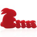 5pcs/set Funny Magic Sponge Rabbit Magic Tricks Prop Children Education Toys Close-up Magic Toy Children Easy Magic to Learn. 