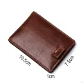Bagger Clip Holder Wallet For Men Cow Card Case Card Holder Coin Purse Casual. 