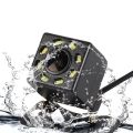 8 12 LED 12V Wide Angle HD Car Camera View Video Vehicle Camera Reverse Camera Vision Parking Camera. 