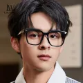 LouisWill Fashion Unisex Glasses Blue Light Blocking Glasses TR90 Vintage Style Square Frame Glasses Clear Lens Glasses Anti-fatigue Glasses Anti-blue Lens Eyes Protection Eyewear For Men Women. 
