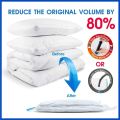 2/3/5PCS Vacuum Blanket Bag Vacuum Seal Bag Space Saving Bags for Clothes Pillow Bedding Blanket Storage Travel Bags Organizer. 