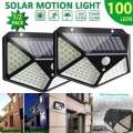 100 LED 4 Surface Solar Light 3 Modes 120 Degree Motion Sensor Solar Outdoor Waterproof Garden Light. 