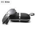 OQ BOGA Black EVA Plastic Fashion Unisex Eyewear Cases Men Women Portable Travel Zipper Sunglasses Eyeglasses Protective Box With Lanyard. 