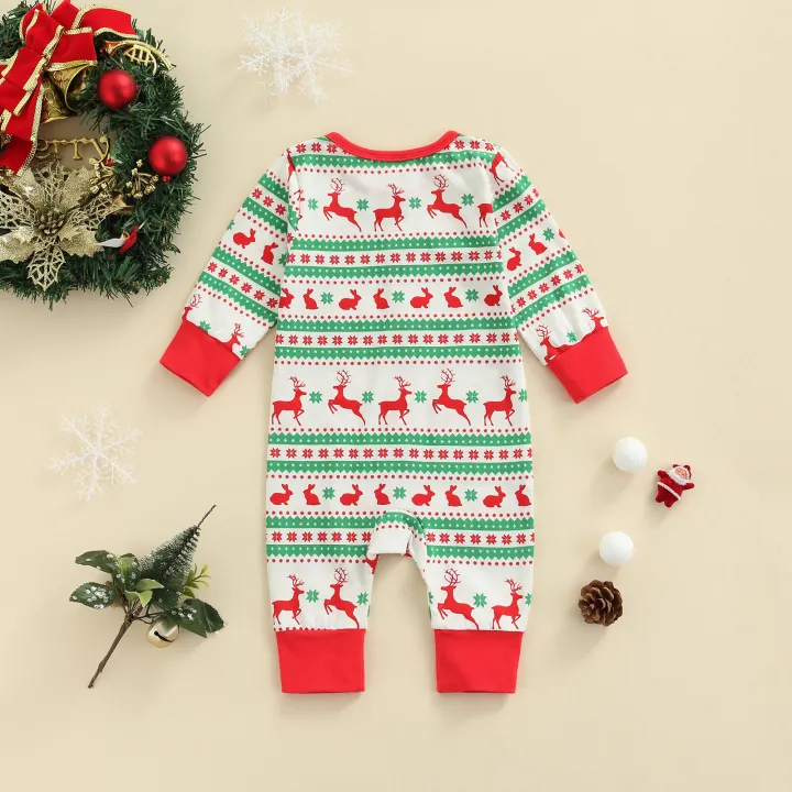 0-18M%20Christmas%20Infant%20Baby%20Girl%20Boy%20Romper%20SANTA%20BAGY%20Letter%20Elk%20Print%20Round%20Neck%20Long%20Sleeve%20Jumpsuit%20Costume%20Outfit%20-%20Image%204