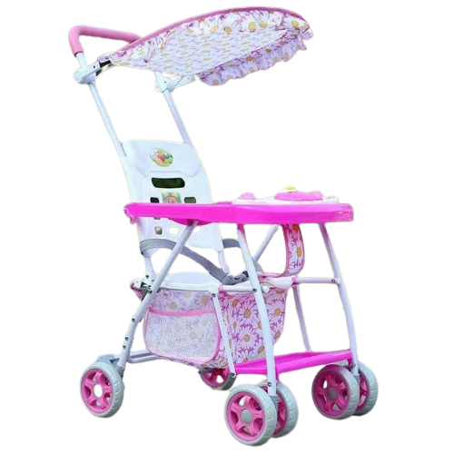 Baby Stroller Foldable Lightweight Baby Stroller with music and Umbrella Cover | Baby Luxury Stroller | BABY Prams | INeedz CCS SB048 074