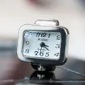 Rectangular Vintage Ring Watch Small Finger Watch Ring Dial Quartz Elastic Watchband Waterproof Steel Mini Ring Watches. 