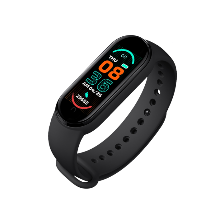 New Trend Smart Bracelet M6 1.56 OLED Display Wristwatch Fitness Sport Tracker Waterproof Smart Band