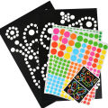 1/2Sets Colorful Dot Primary Mosaic Puzzle Stickers Games DIY Cartoon Animal Learning Education Toys For Children Kids Gift. 