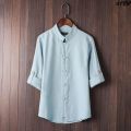 Linen Shirt Cotton Men's Youth Chinese Kung Fu Tai Chi Set Tang ﹁_ Ye Wen Yongchun Martial Arts Gown Tang Suit Bruce Lee Clothes ﹃. 