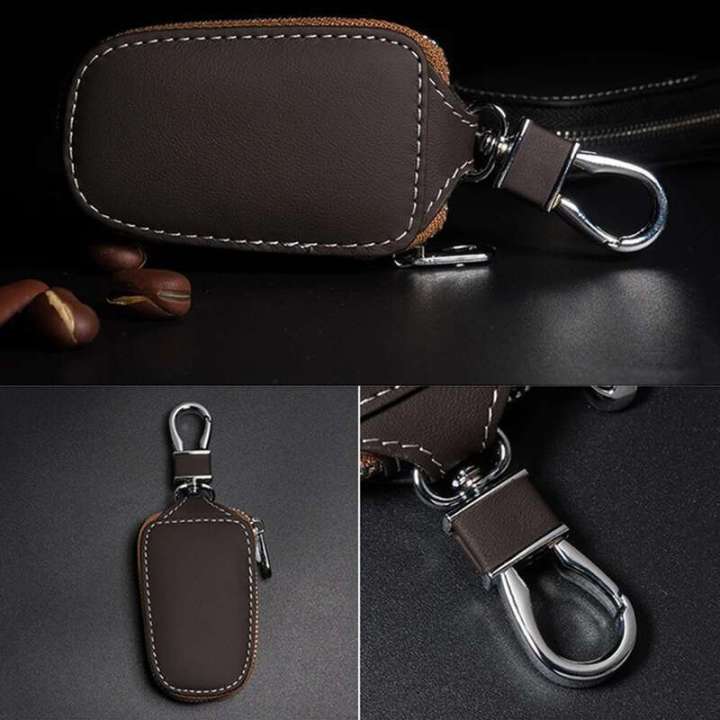 Smooth%20Leather%20Car%20Key%20Holder%20Wallet%20Bag%20Remote%20Fob%20Shell%20Case%20Cover%20Pouch%20Keychain%20For%20Lamborghini%20Urus%20Aventador%20Gallardo%20Reventon%20Huracan%20Murcielago%20Egoista%20Asterion%20Centenario%20-%20Image%203