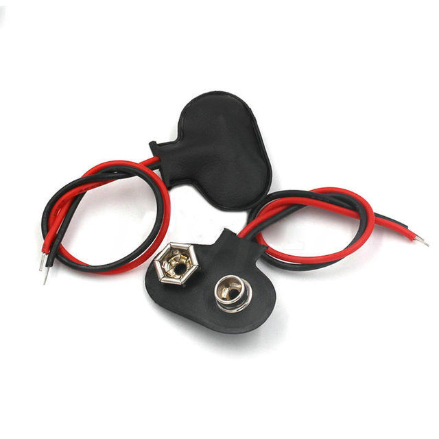 1pcs%209%20Volt%20Box%20Pack%20Power%20Toggle%20Black%209v%20Holder%20I/t%20Type%20Clips%20Connector%20Buckle%20With%20On/off%20Switch%20Dc5.5%20Plug%20-%20Image%206