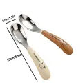 Cartoon Sanrio Spoon Kawaii Household Fall Prevention 304 Stainless Steel Baby Children Complementary Food Spoon Tableware Girl Queena. 