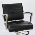 PROFESSIONAL HAIRDRESSING CHAIR BACK COVERS CLEAR BLACK 19" BARBER SHOP CHAIR PROTECTOR. 