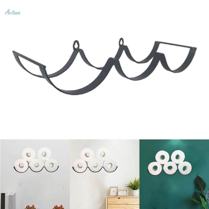 Iron%20Toilet%20Roll%20Paper%20Holder%20Basket%20Wall%20Mounted%20or%20Standing%20Rack%20Stand%20Organizer%206%20Rolls%20-%20Image%202
