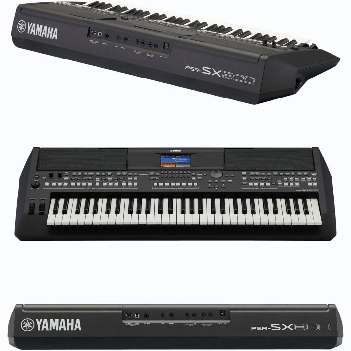 Yamaha PSR-SX600 Arranger Workstation Keyboard with Power Adaptor, Notation Book rest and 1 Year Yamaha music center warranty Brand new kandy musical hub yamaha keyboard organ piano digital piano high end keyboard PSRSX600 PSR SX 600