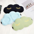 1PC Sleeping Aid Eye Shade Cover Sleeping Blindfold 3D Cartoon Cloud Eye Mask Cute Eyelashes Sleep Shade Eyepatch Cologo. 