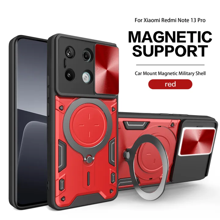 Lenuo%20For%20Xiaomi%20Redmi%20Note%2013%20Pro%204G%20Back%20Cover%20Shockproof%20Armor%20Case%20Car%20Magnetic%20Ring%20Stand%20Holder%20Push%20Pull%20Camera%20Lens%20Protection%20Hard%20Phone%20Case%20-%20Image%202