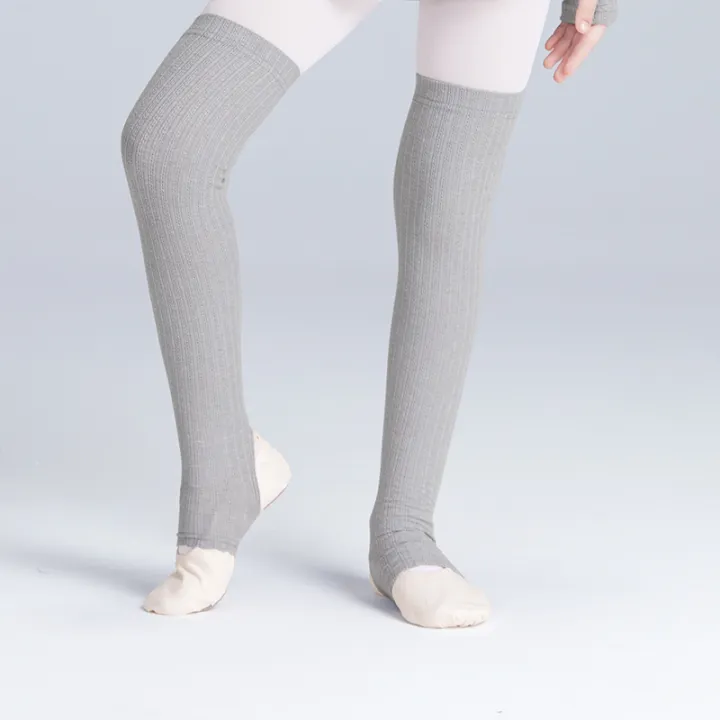 Girls%20Ballet%20Leg%20Warmers%20Long%20Leg%20Warmer%20Dance%20Sports%20Socks%20Kids%20Knitted%20Stirrup%20Leg%20Warmers%20for%20Yoga%20Ballet%20Dance%20-%20Image%207