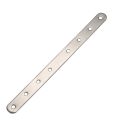 125X75mm L Shape Stainless Steel Shelf Corner Brace Angle Bracket & Metal 8 Holes 250mm. 