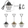 Mini LED Camping Lanterns Type-C Rechargeable Dimming Portable Hanging Tent Light 1200mAh for Hiking Fishing Emergency Lanterns. 