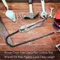 10 inch Chain Vise Clamp Plier Locking Grip Wrench Oil Filter Pipe 16.5 inch Chain Length. 