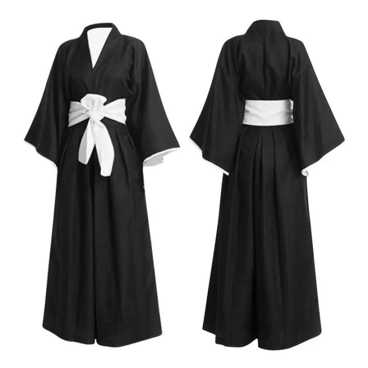 Anime%20Bleach%20Kurosaki%20Ichigo%20Cosplay%20Tensa%20Zangetsu%20Costumes%20Die%20Pa%20Soul%20Society%20Shinigami%20Kimono%20Set%20Mugetsu%20-%20Image%202