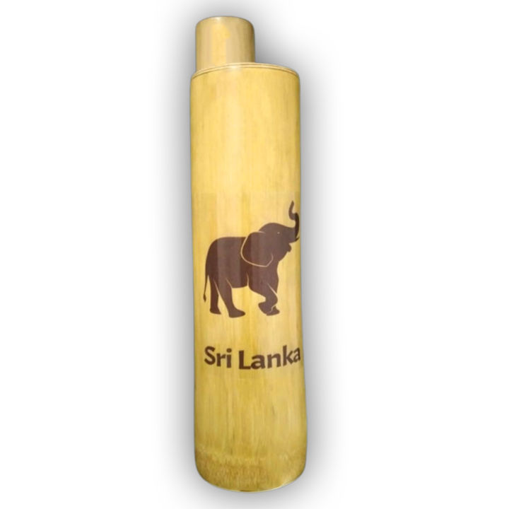 Water Bottle - Bamboo bottele- Made in Sri Lanka