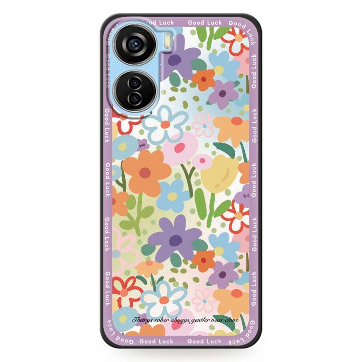 TPU%20Durable%20Phone%20Case%20For%20ZTE%20Axon40%20Lite/V50%20Design%205G/Nubia%20Neo%205G%20Phone%20Pouch%20Protective%20flower%20Back%20Cover%20Soft%20case%20-%20Image%206
