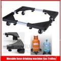 Trolley Wheel Stand for Adjustable Multi-Functional Stand Base with Wheels for Fridge Refrigerator, Washing Machine , Gas Cylinder and Water Dispenser. 