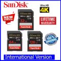 SanDisk Extreme PRO SD  64GB 128GB 256GB  C10 V30 U3 UHS-I SD මෙමරි කාඩ්පත. 