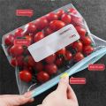 zip lock bags 1/10Pcs Reusable Zipper Bag Stand Up Zip Shut Plastic Freezer Bag Fruit Vegetable Ziplock Kitchen Food Storage Organizer PouchShipping Bags. 