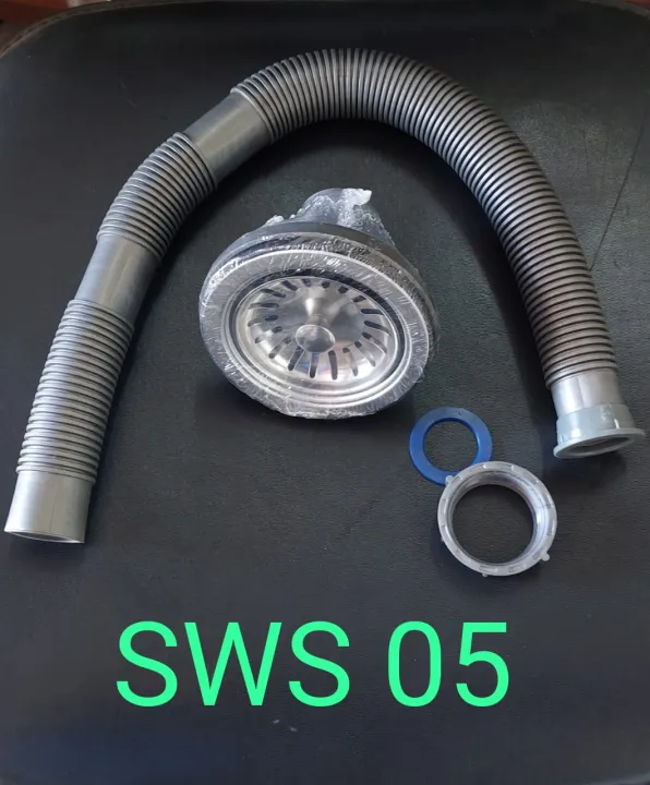 Stainless%20Steel%20Kitchen%20Sink%20Drain/Waste%20Kit%20-%20110mm%20Single%20Bowl%20with/without%20Overflow,%20Circular%20&%20Square%20Options%20-%20Image%206