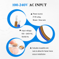 AC to USB C Adapter Flush Wall-mounted Supply AC-USBC-US. 