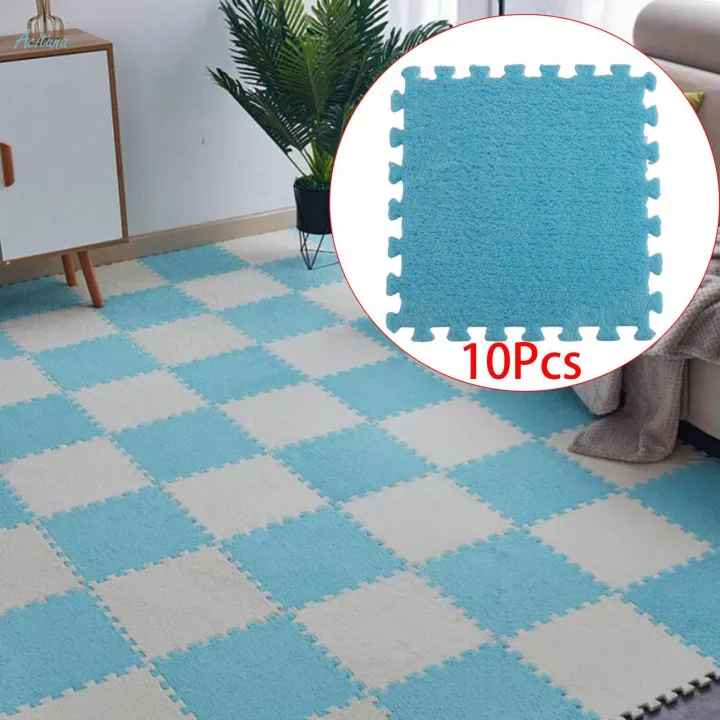 10%20Pieces%20Plush%20Puzzle%20Foam%20Floor%20Mat%20Non%20Slip%20Interlocking%20Tiles%20Soft%20Climbing%20Mats%20for%20Flooring%20Farmhouse%20Workout%20Kids%20Baby%20-%20Image%202