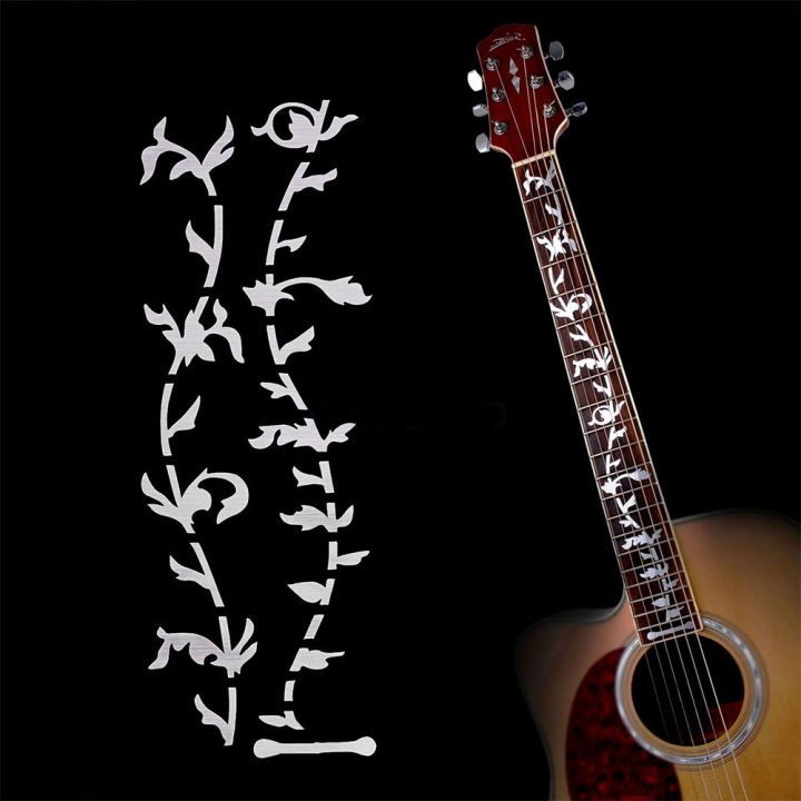 Electric Acoustic Guitar Stickers Inlay Decal Ultra Thin Fretboard Sticker for Guitar Accessories