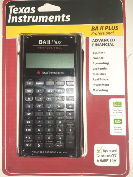 BA II PLUS Professional Advanced Business Analysit | Daraz.lk