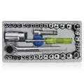 40pcs/lot Steel Combination Socket Wrench Bits Set For Motorcycle and Cars Screwdriver with Storage Box Repair Tool Kit. 