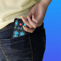 Mini Voice Changer Card 16 Different Effects Voice Changing Support Multi Language for Phone Live Streaming. 