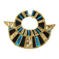 Egyptian Costume Accessories Headdress Collar Arm Sleeves Belt Set Halloween Ancient Rome Cleopatra Cosplay Clothing. 