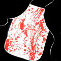 splattered Halloween apron Disturbing Decorative apron Novelty bib Bloody apron Printed Splattered apron Scary bib for BBQ. 