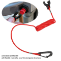 1 Piece Boat Engine Emergency Stop Switch 176288 Safety Kill Switch Replacement Accessories for BRP Evinrude Johnson Outboard Engines. 