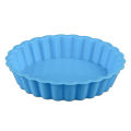 Silicone Tart Molds Mini Quiche Molds Non-Stick Round Fluted Flan Pan With Loose Bases Cake Mold Cake Tools. 
