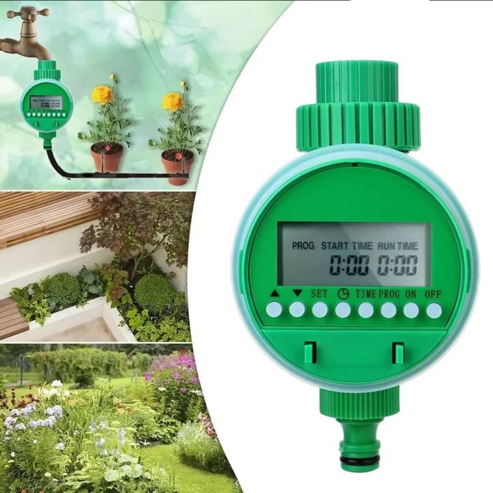 Irrigation System LCD Display Water Timer Intelligent Timing Durable ...